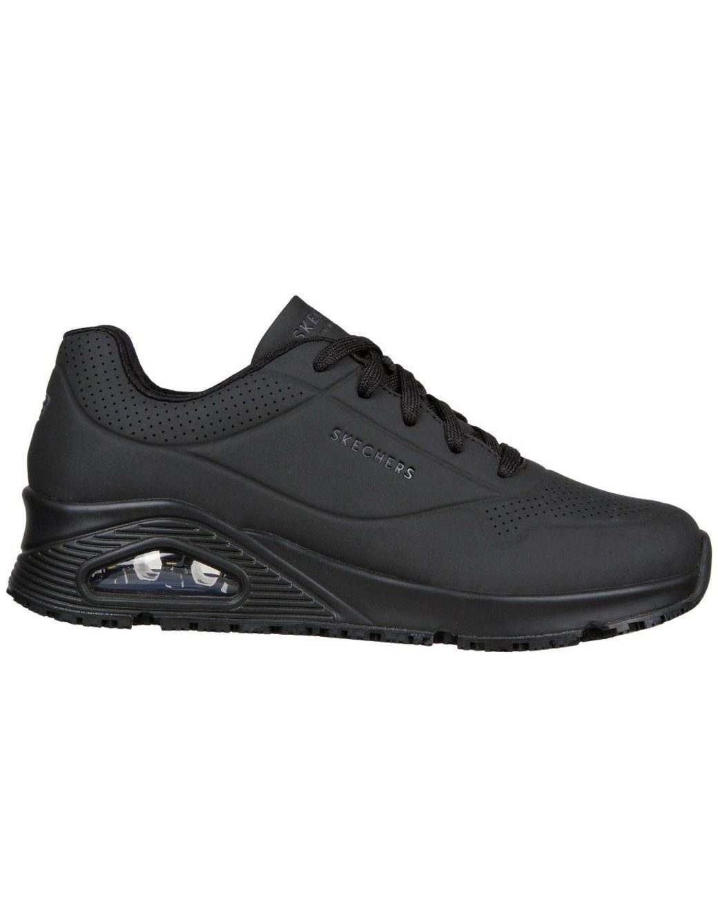 Skechers Blue Relaxed Fit: Uno Sr Safety Trainers