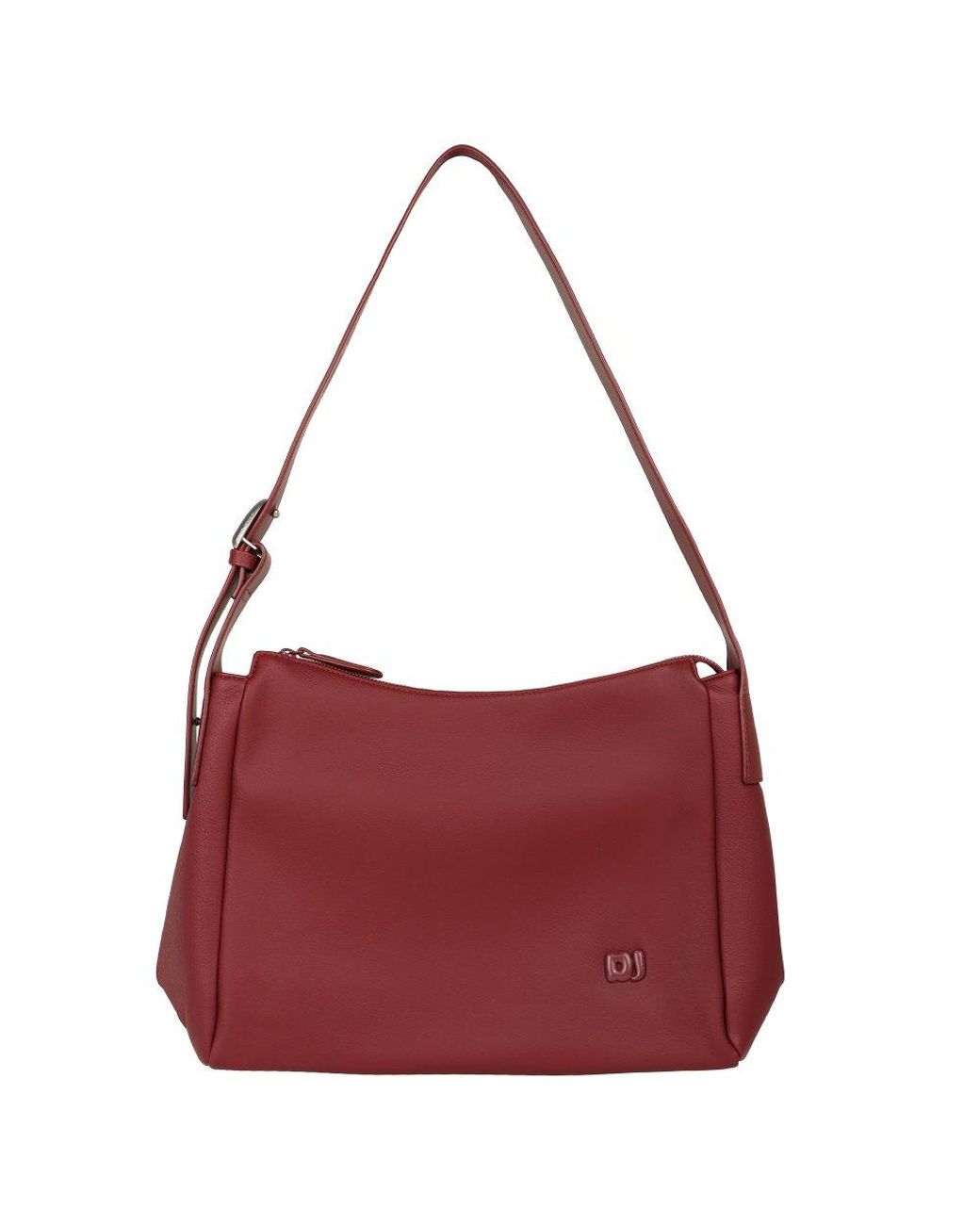 David Jones Red Corsica Shoulder Bag