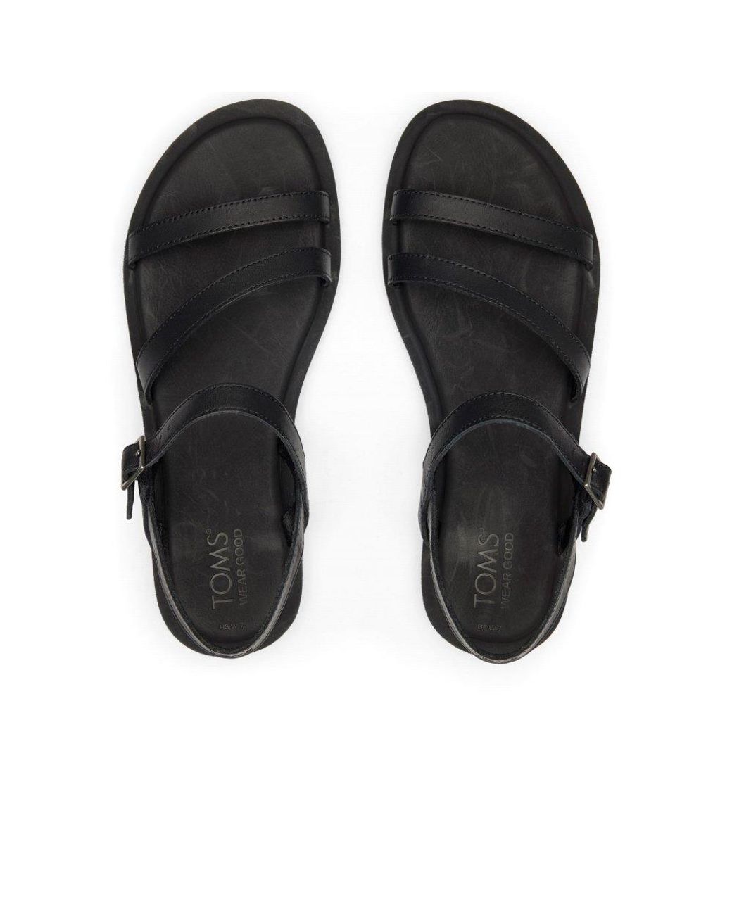 TOMS Black Kira Sandals