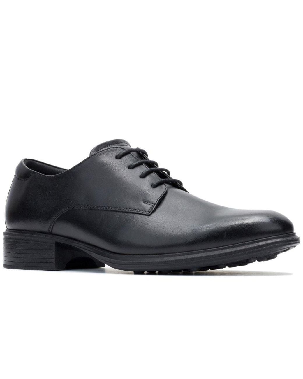 Hush Puppies Black Lewis Oxford Shoes for men