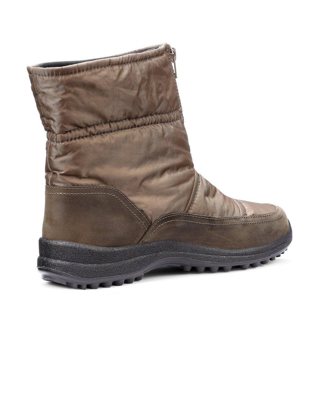 Hotter Brown Traction Waterproof Boots