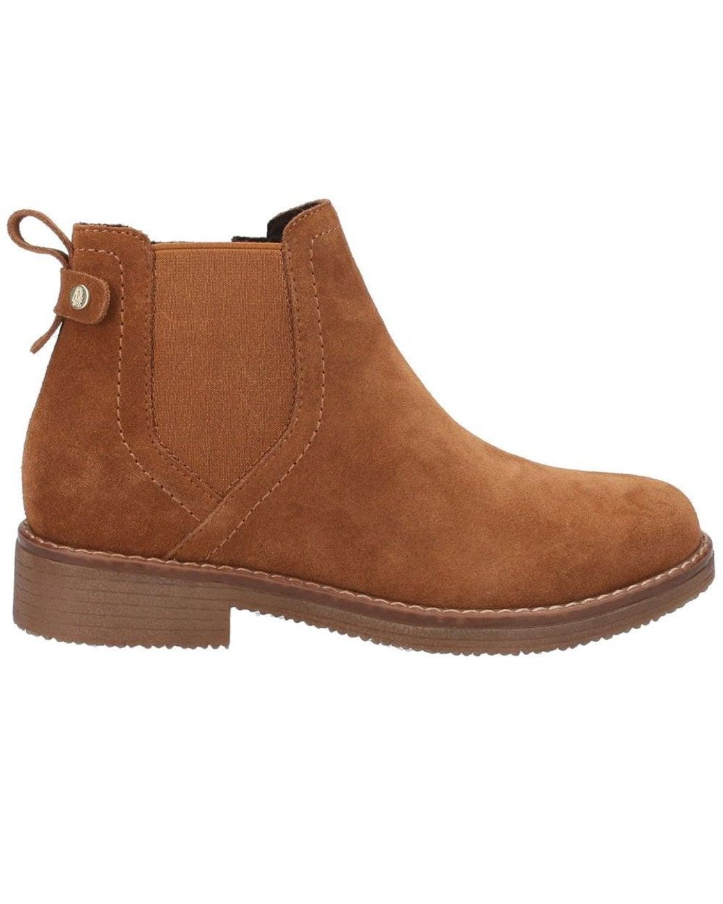 Hush Puppies Brown Maddy Chelsea Boots