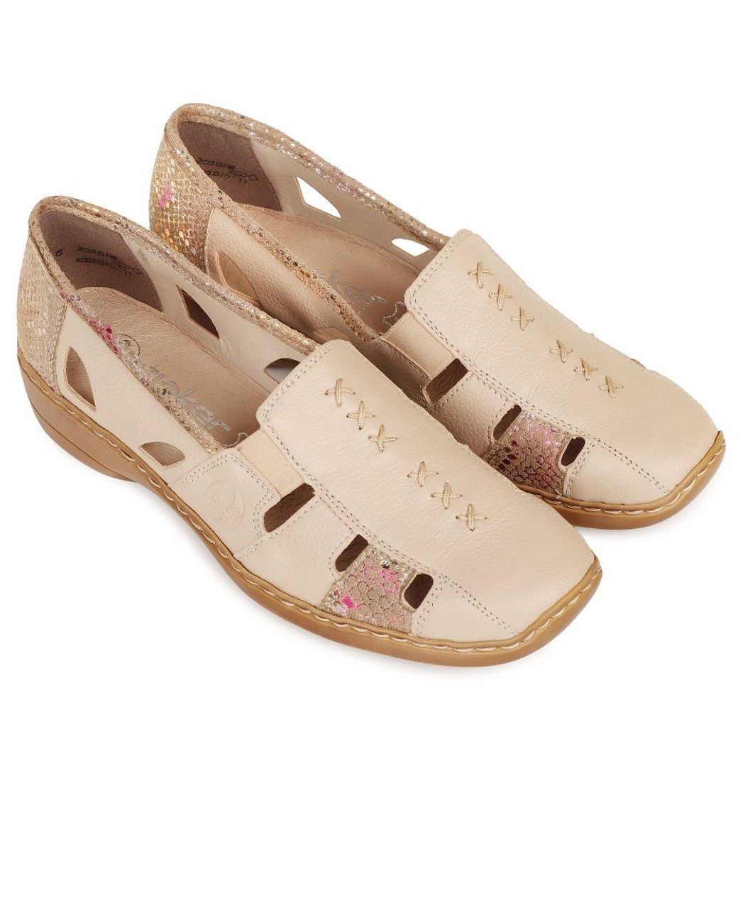 Rieker Natural Denise Shoes