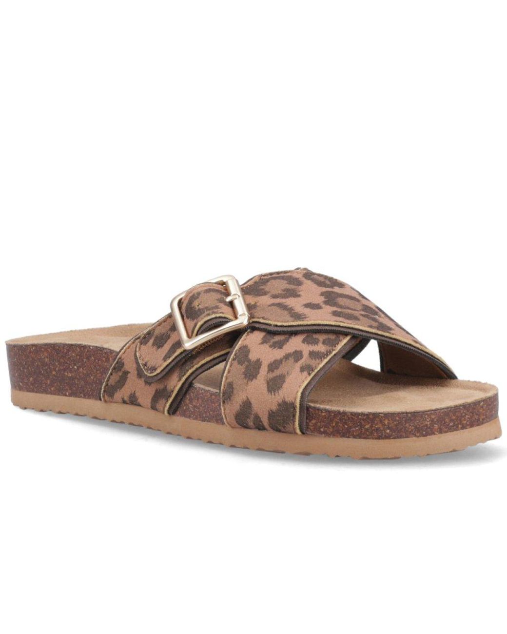 Rocket Dog Brown Annie Tigg Leopard Sandals