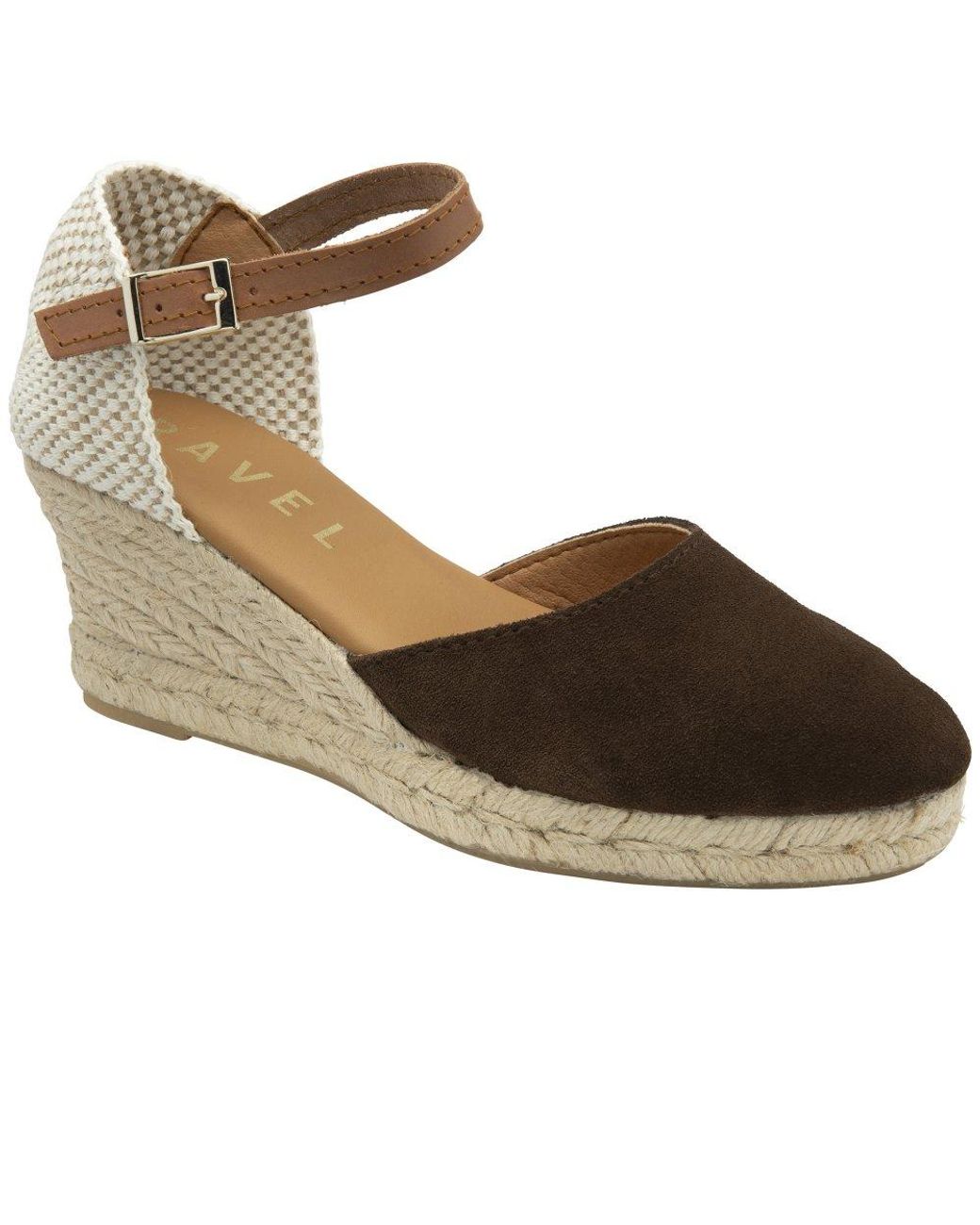 Ravel Brown Burrill Espadrille Wedges