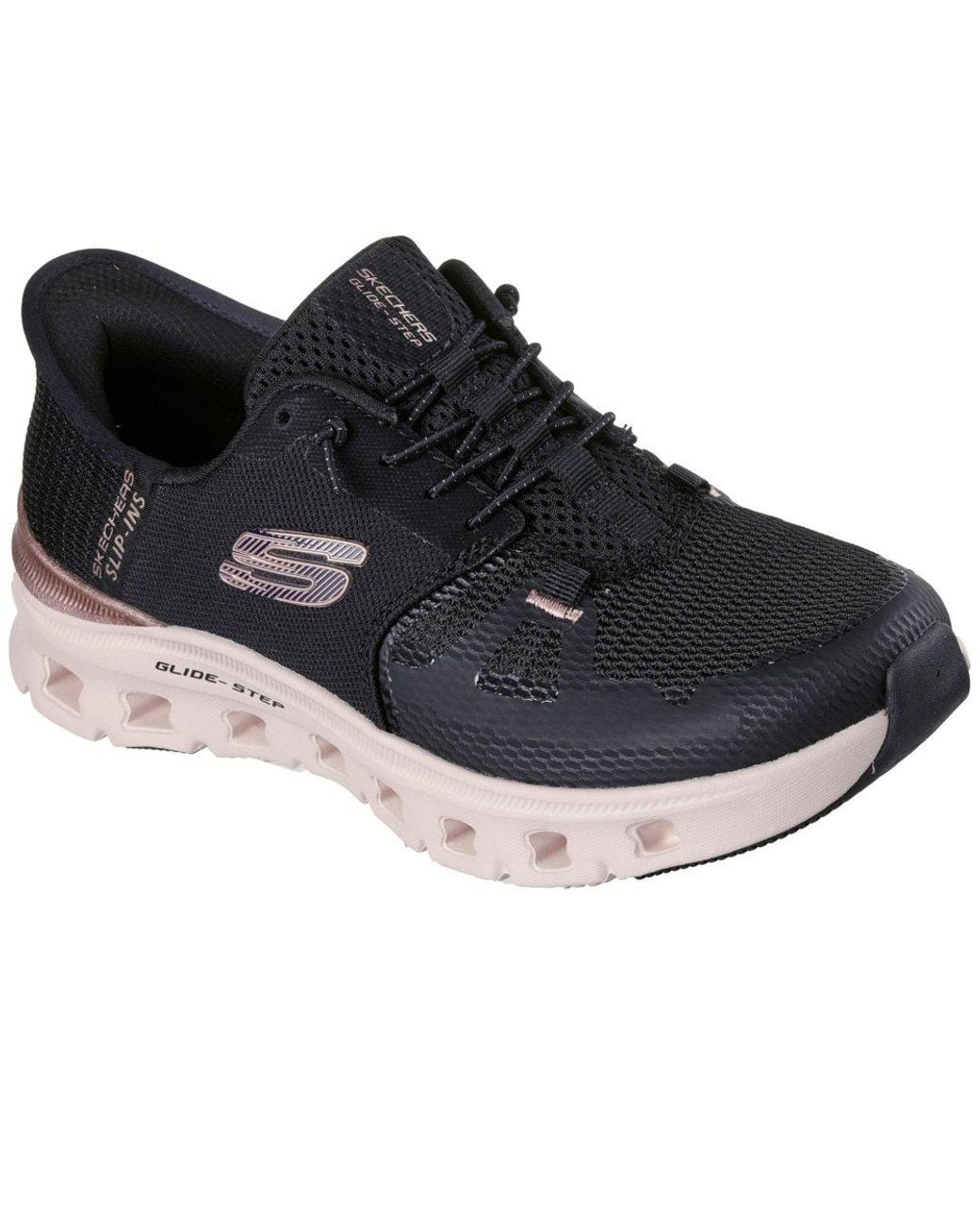 Skechers Black Glide-Step Pro Radiant Stride Trainers