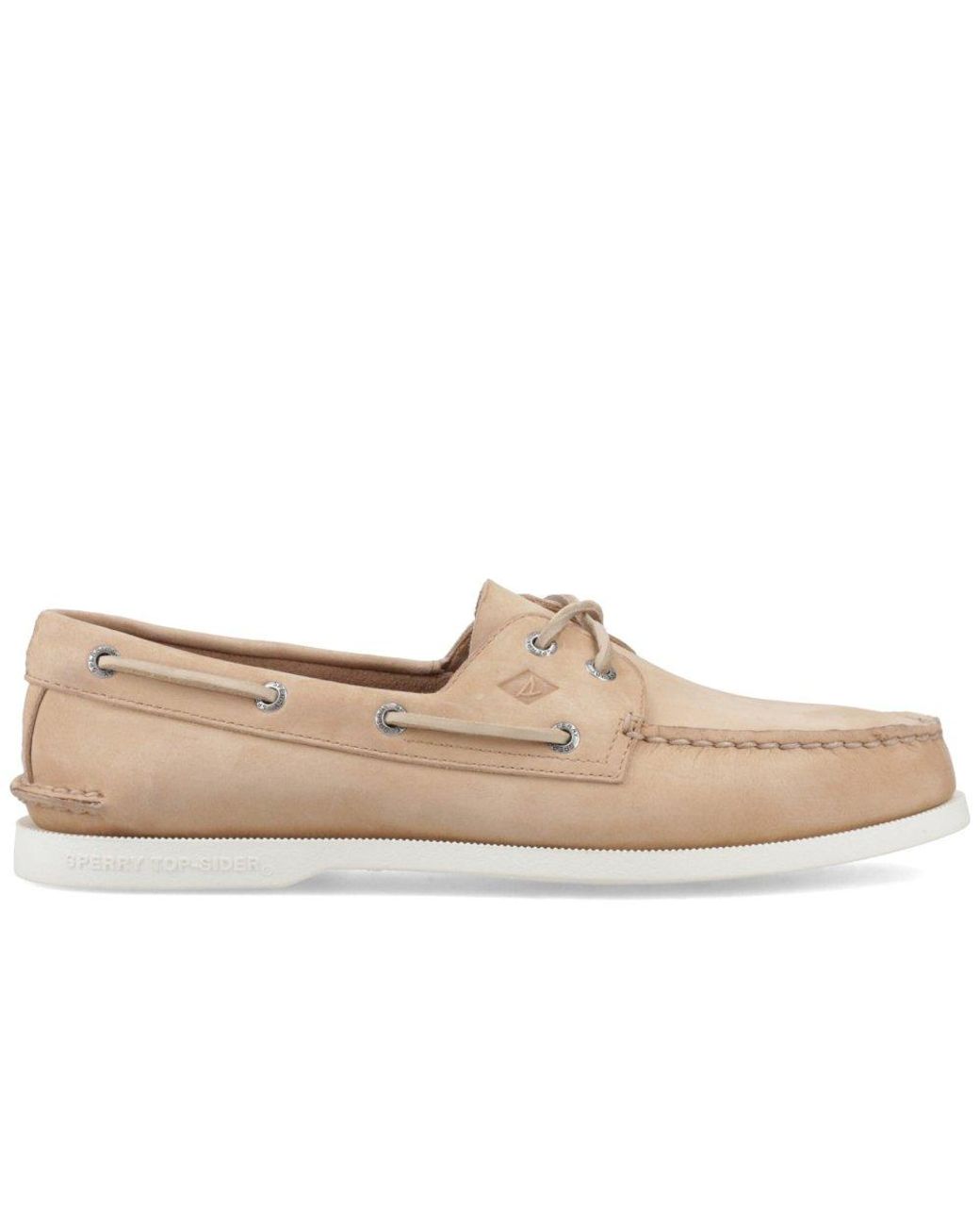 Sperry Top-Sider Natural Authentic Original 2-Eye Boat Shoes for men