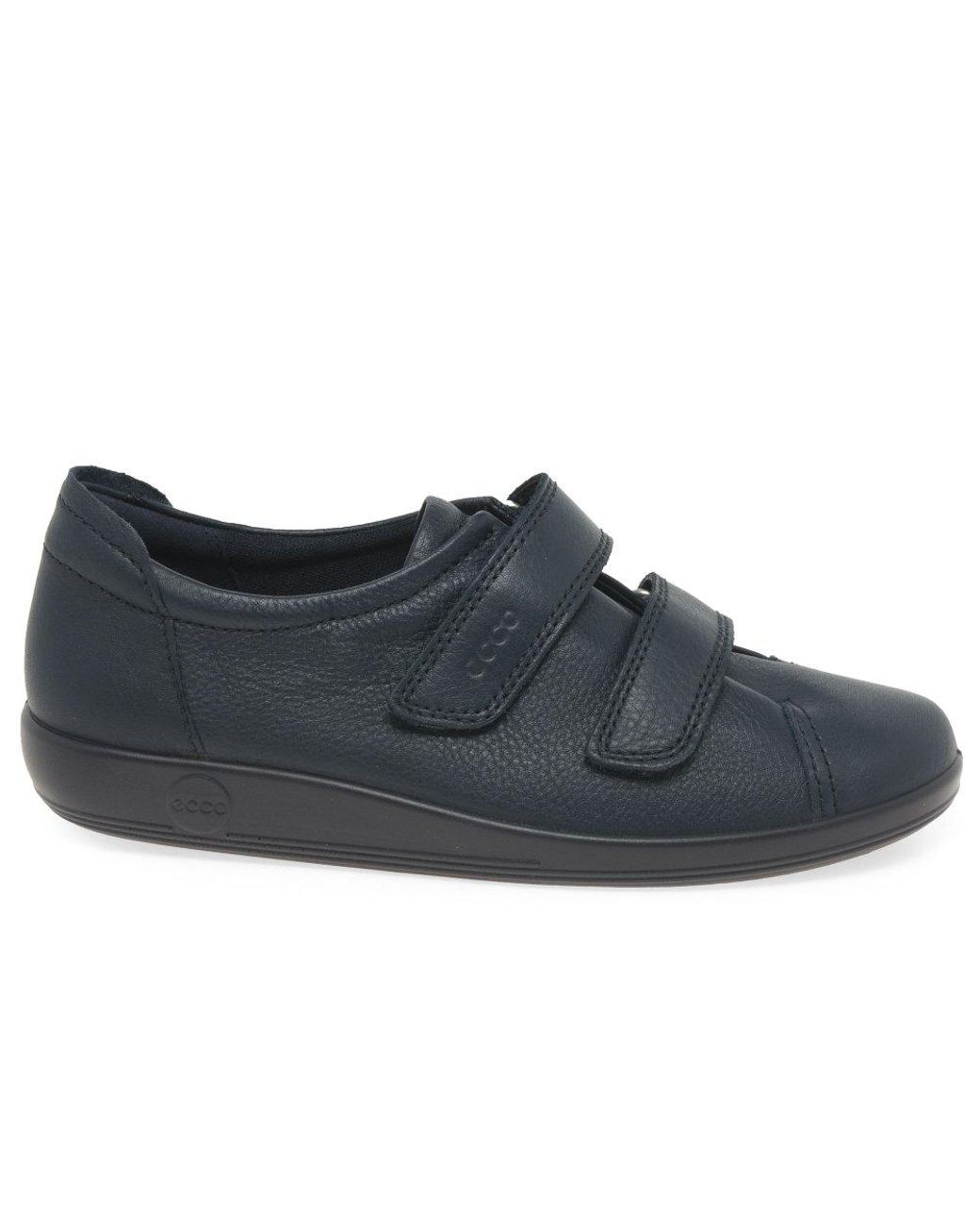 Ecco Blue Soft 2 Strap Casual Trainers