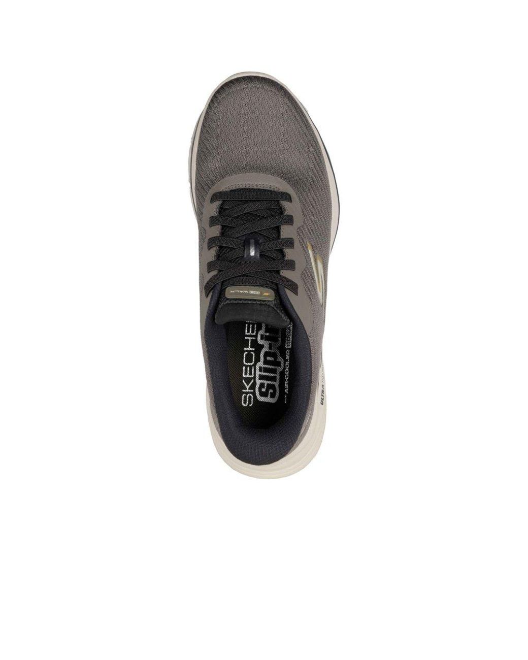 Skechers Black Go Walk 8 Pate Trainers for men