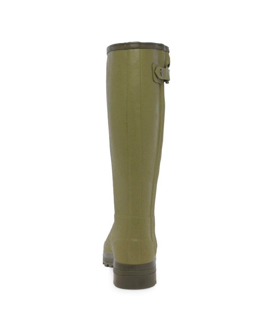 Le Chameau Green Chasseur Neo Wellingtons for men