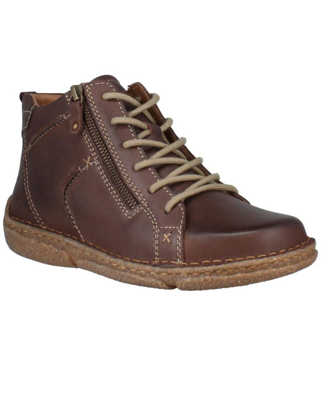 Josef Seibel Brown Neele 71 Lace Up Ankle Boots