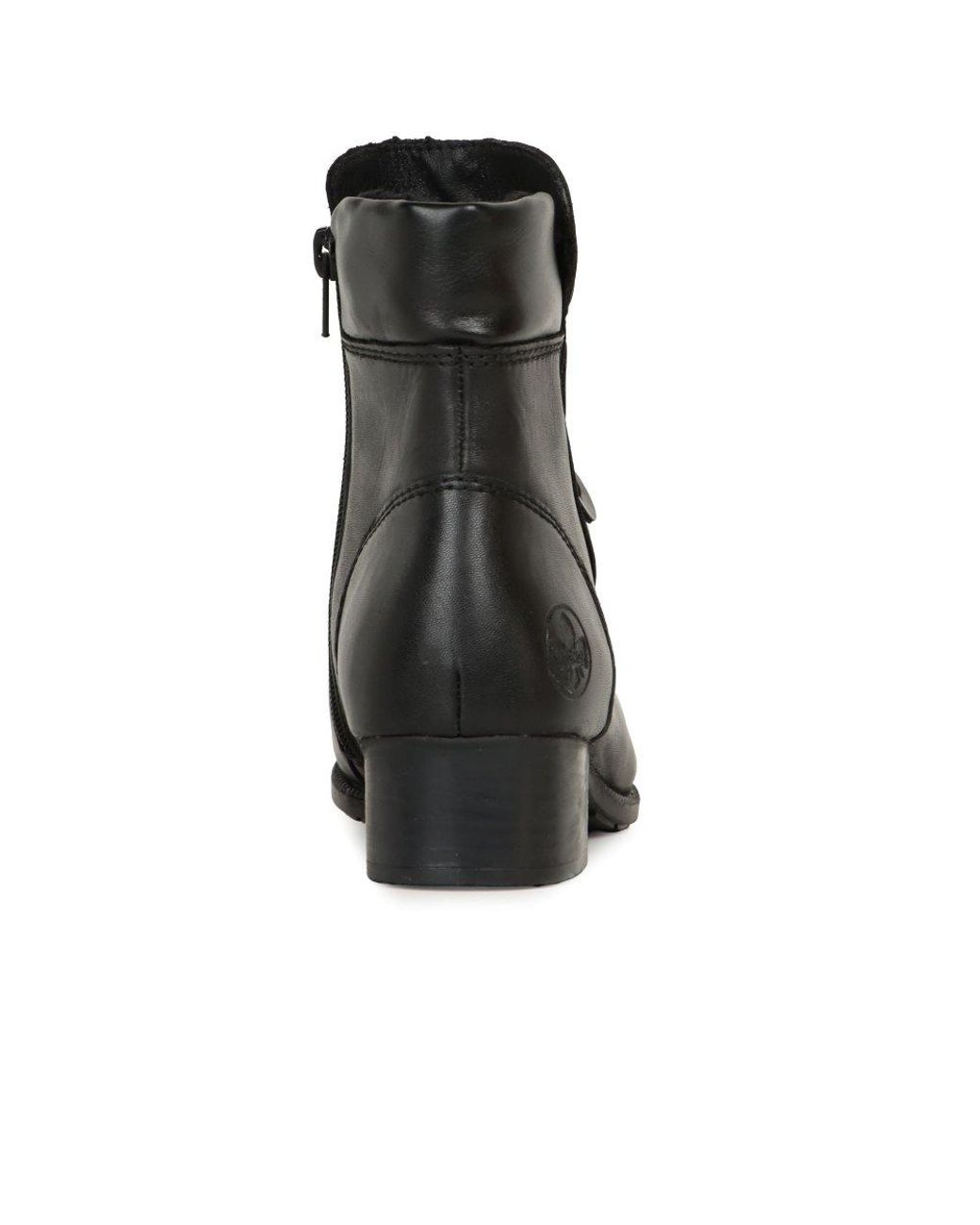 Rieker Black Pickering Ankle Boots
