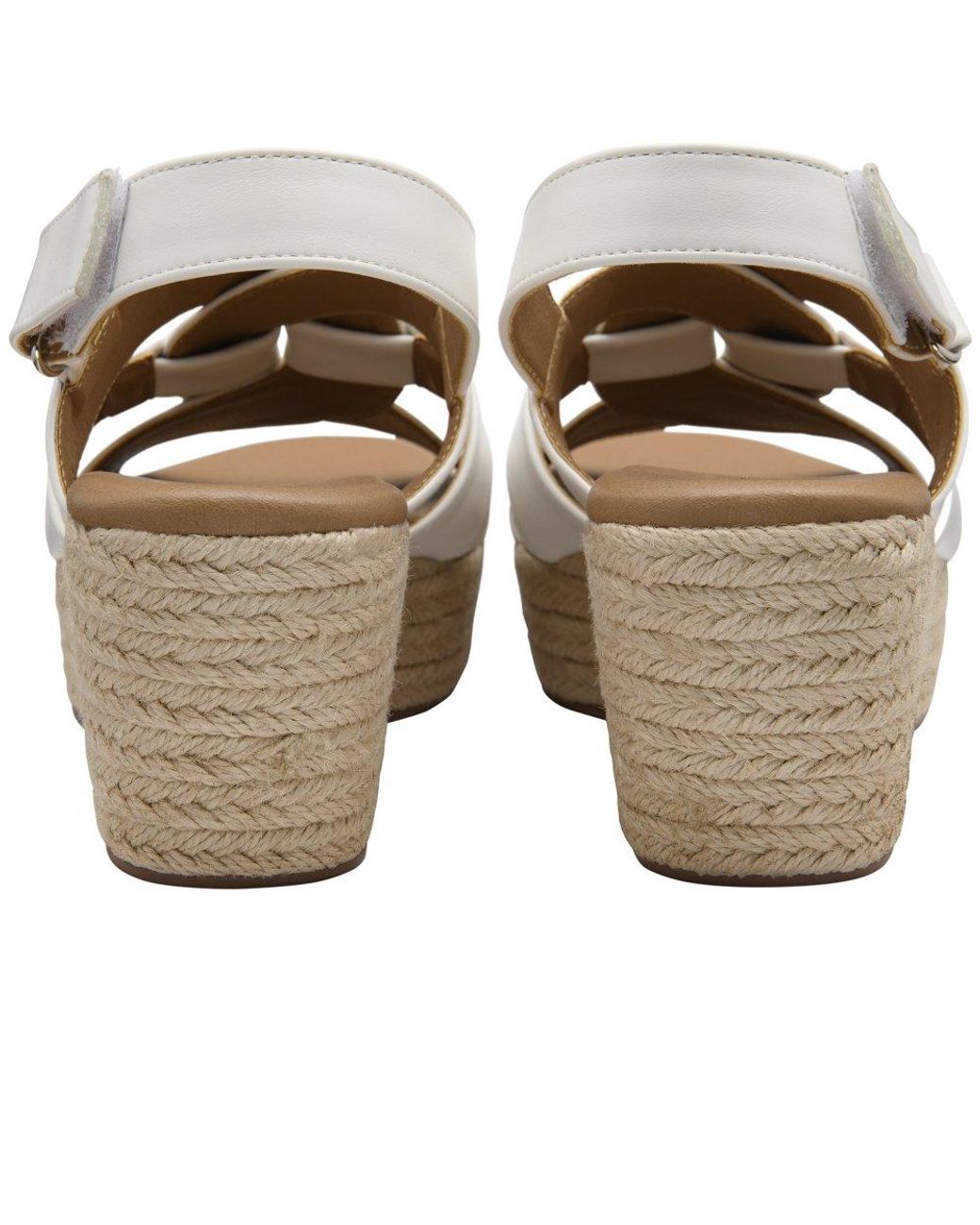 Lotus Metallic Reina Wedge Sandals