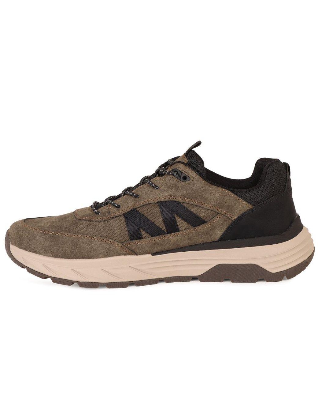 Rieker Brown Prato Trainers for men