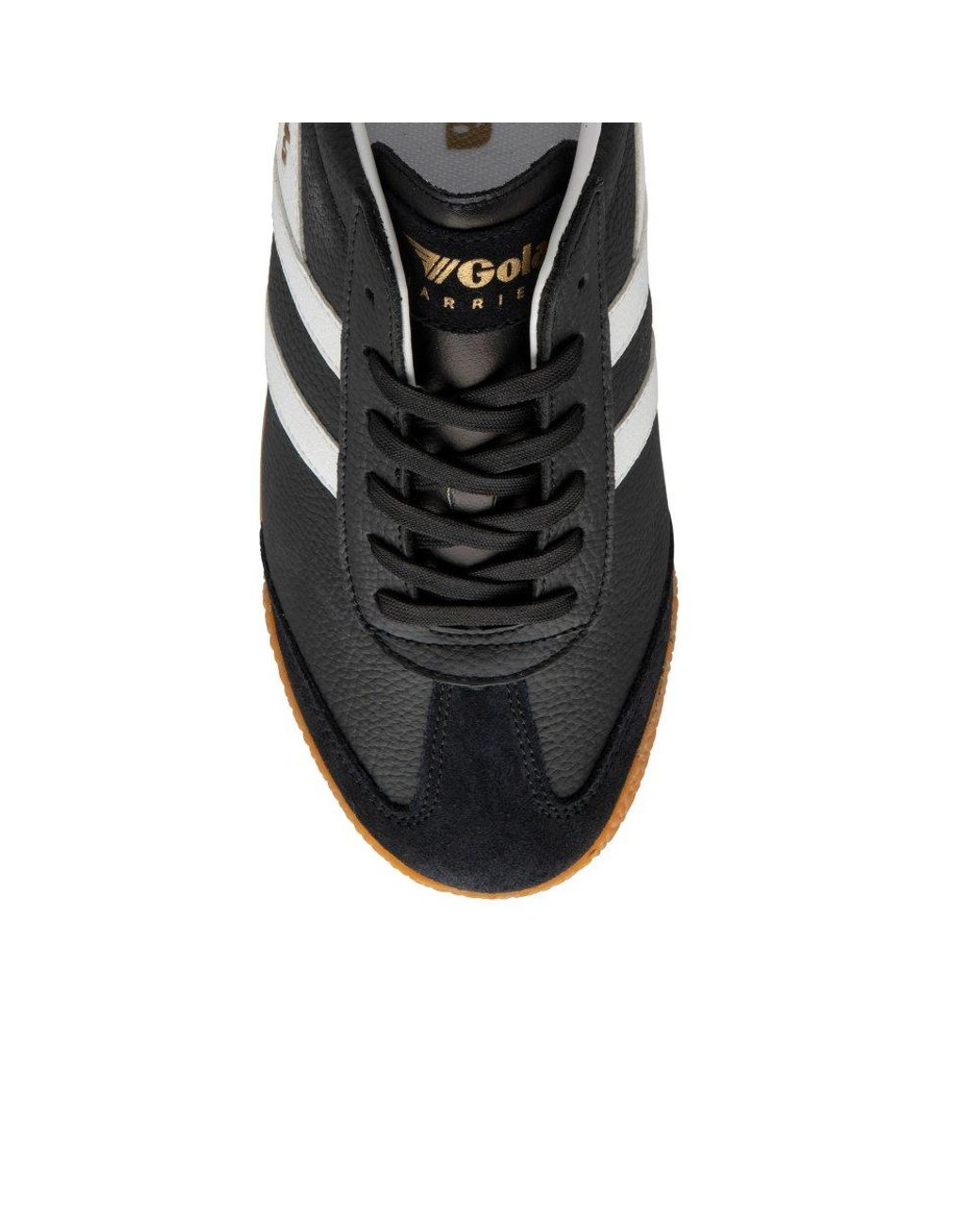 Gola Black Harrier Leather Trainers for men