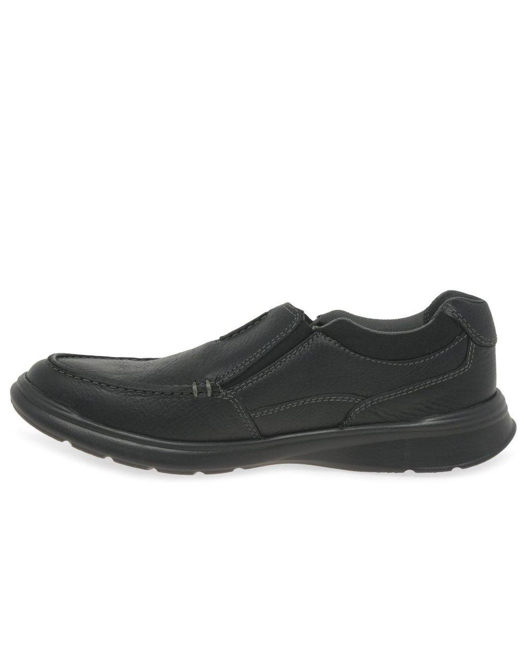 Clarks Black Cotrell Free Shoes for men