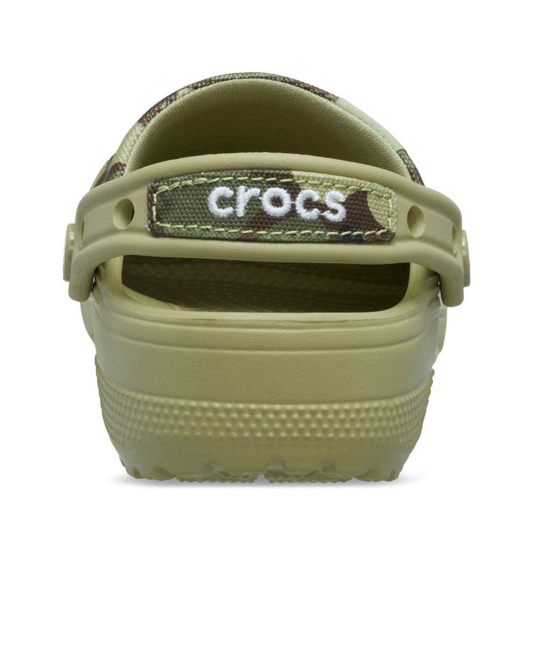 CROCSTM Green Classic Crafted Camo Clogs for men