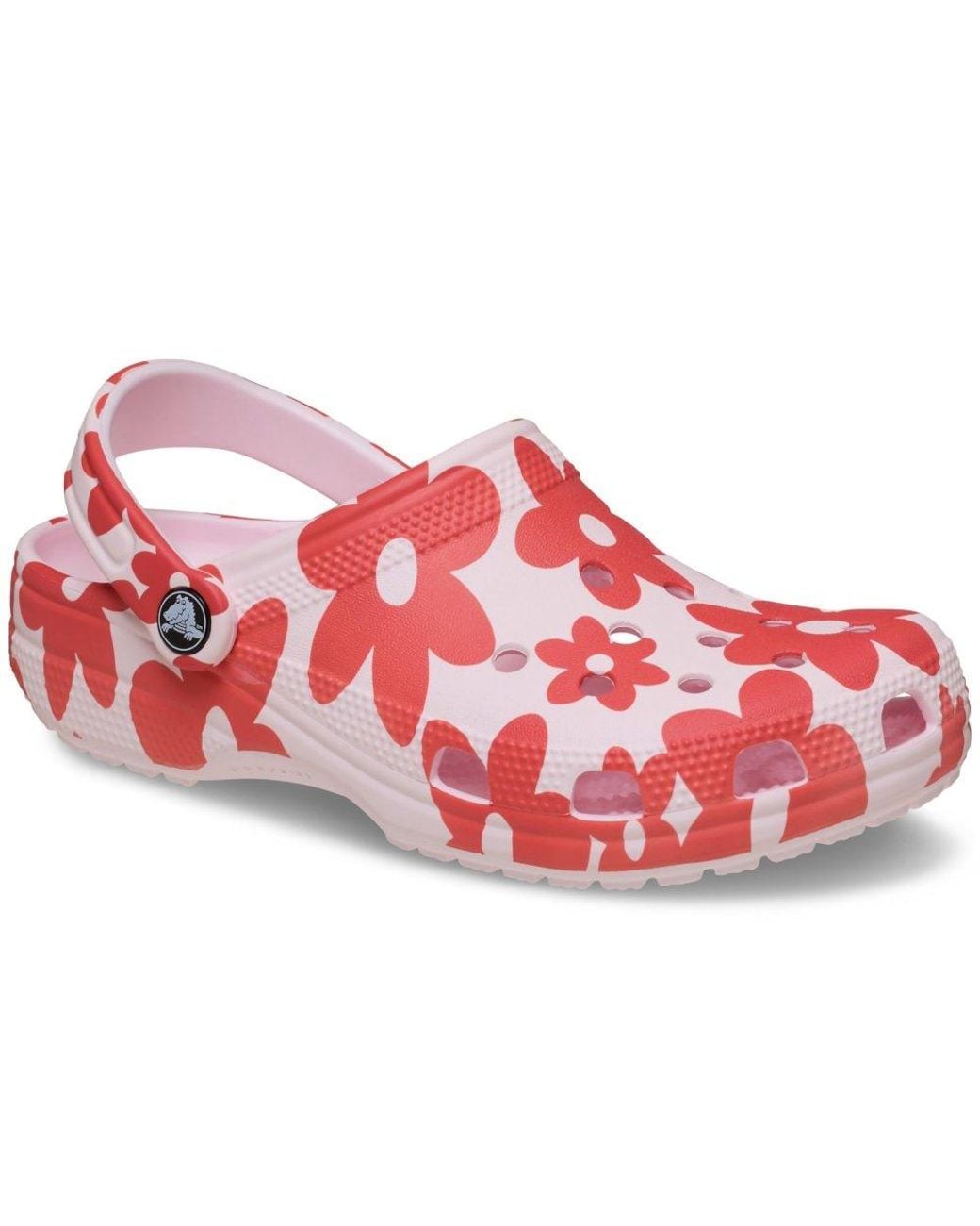 CROCSTM Red Classic Pop Petals Clogs