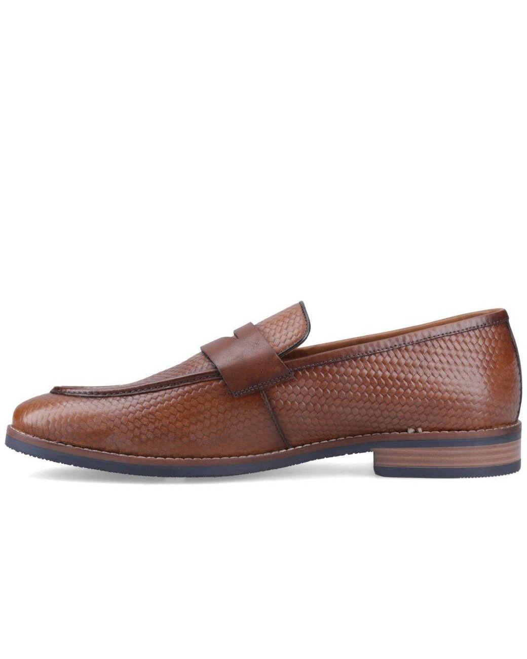 Hush Puppies Brown Mitchell Loafers for men