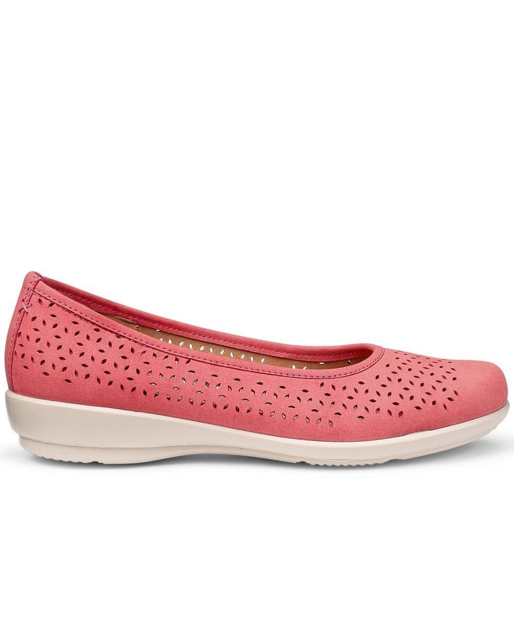 Hotter Red Livvy Ii Pumps