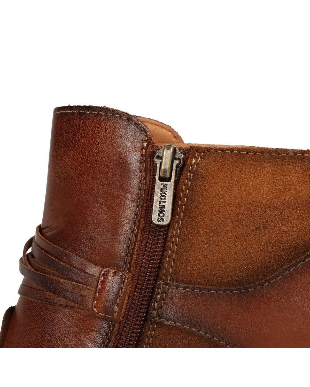 Pikolinos Brown Suzy Ankle Boots