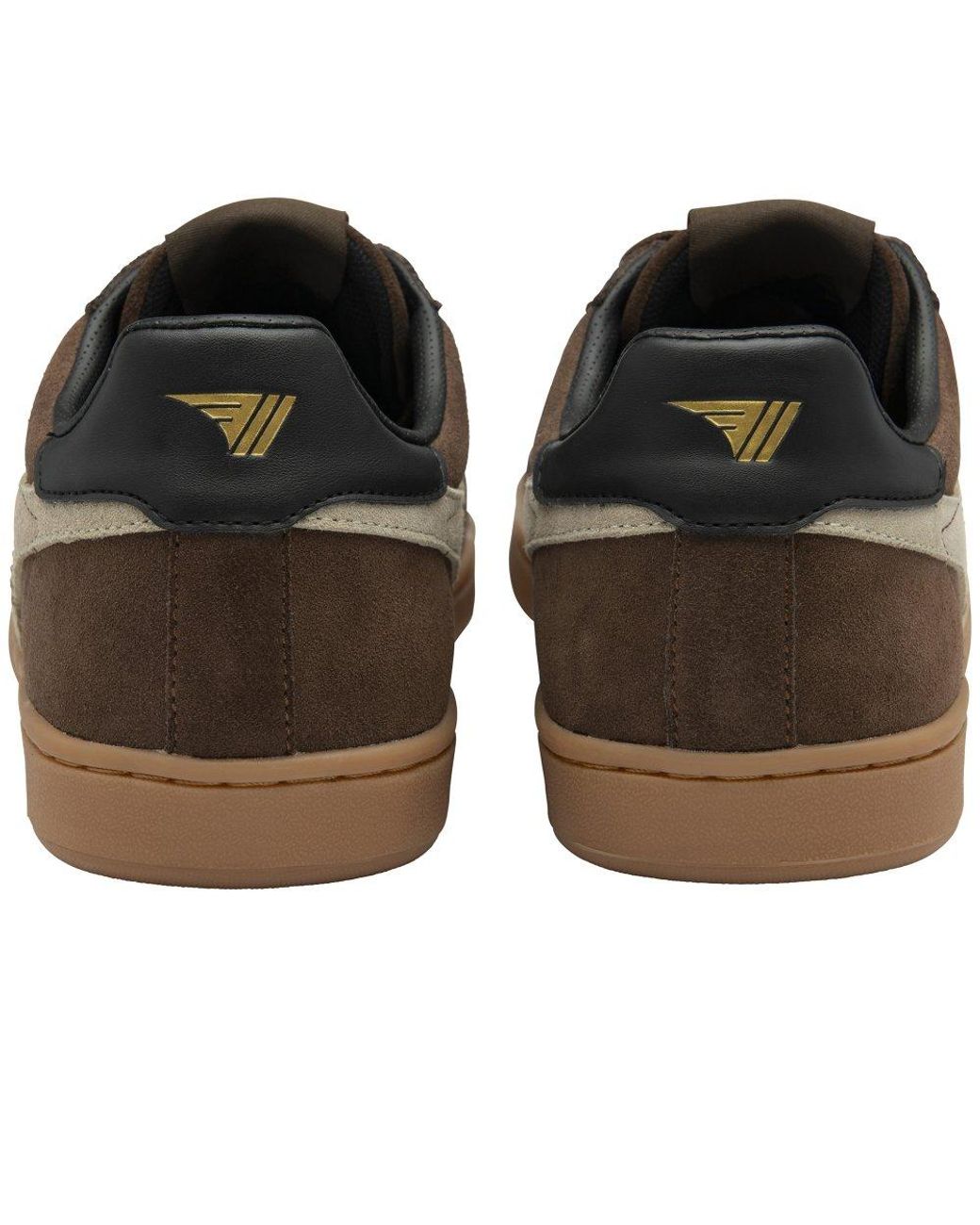 Gola Brown Equipe Ii Suede Trainers for men
