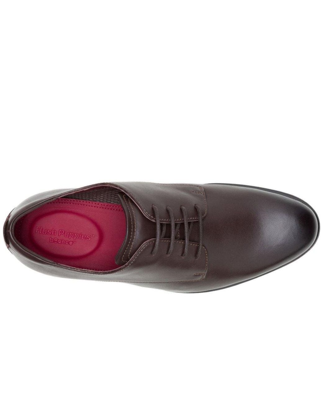 Hush Puppies Brown Lewis Oxford Shoes for men