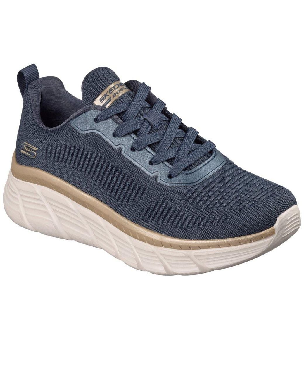 Skechers Blue Bobs B Flex Hi Flying Trainers
