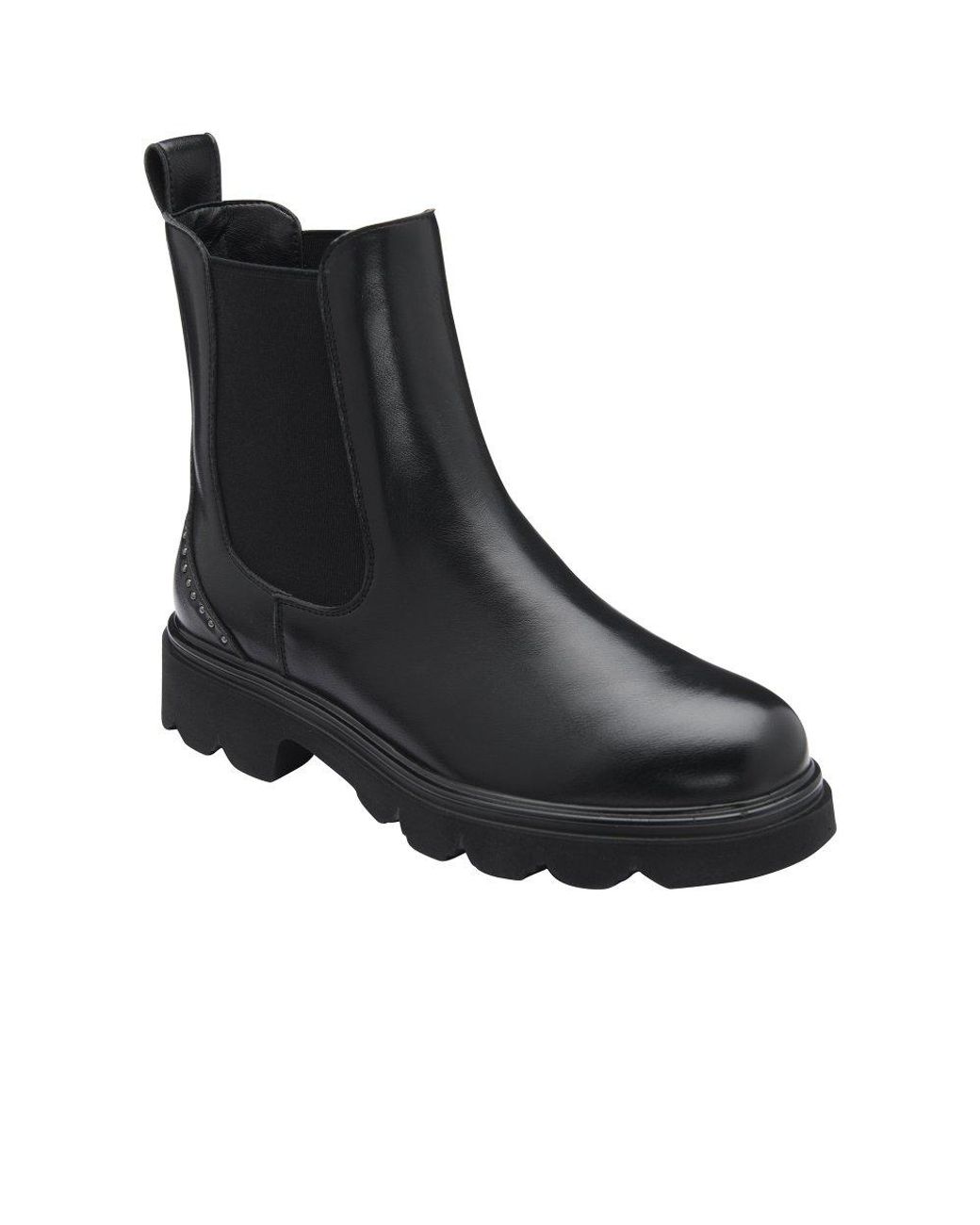 Lotus Black Selma Chelsea Boots