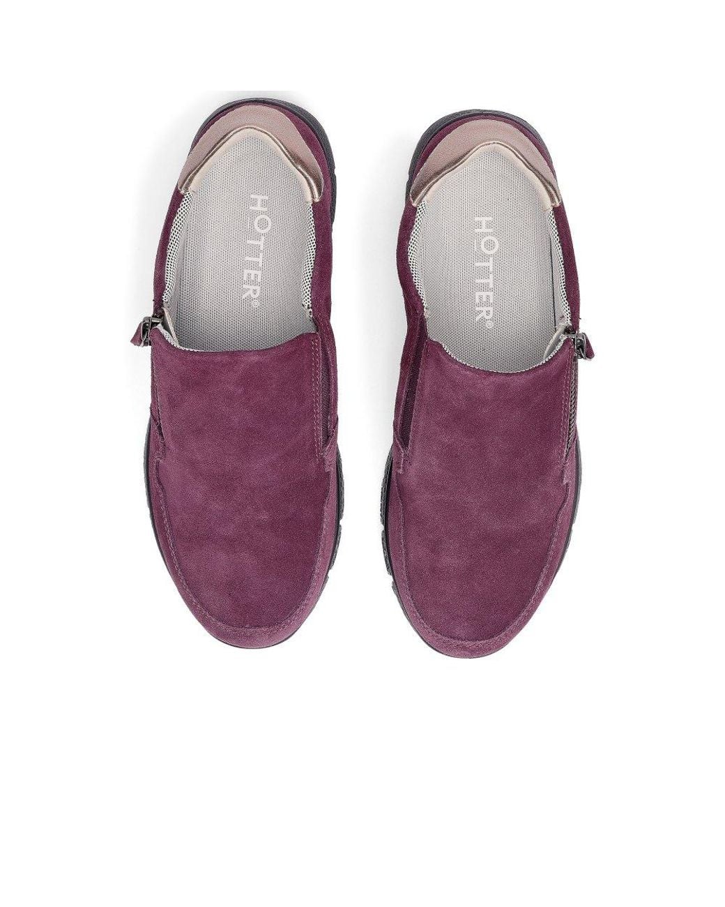 Hotter Purple Skyla Trainers