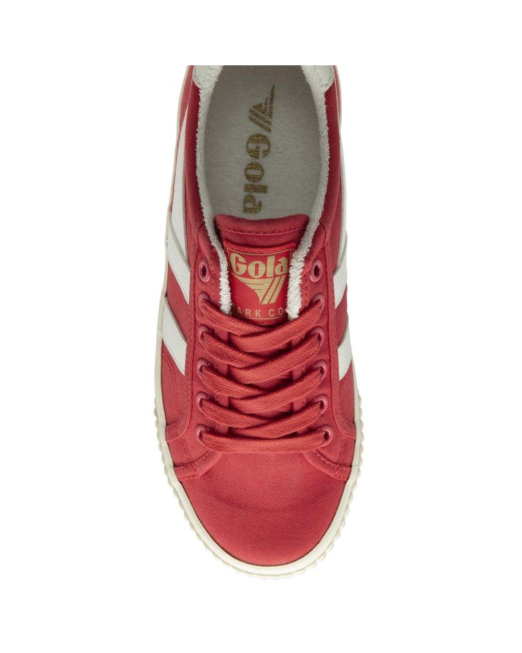 Gola Red Tennis Mark Cox Casual Trainers