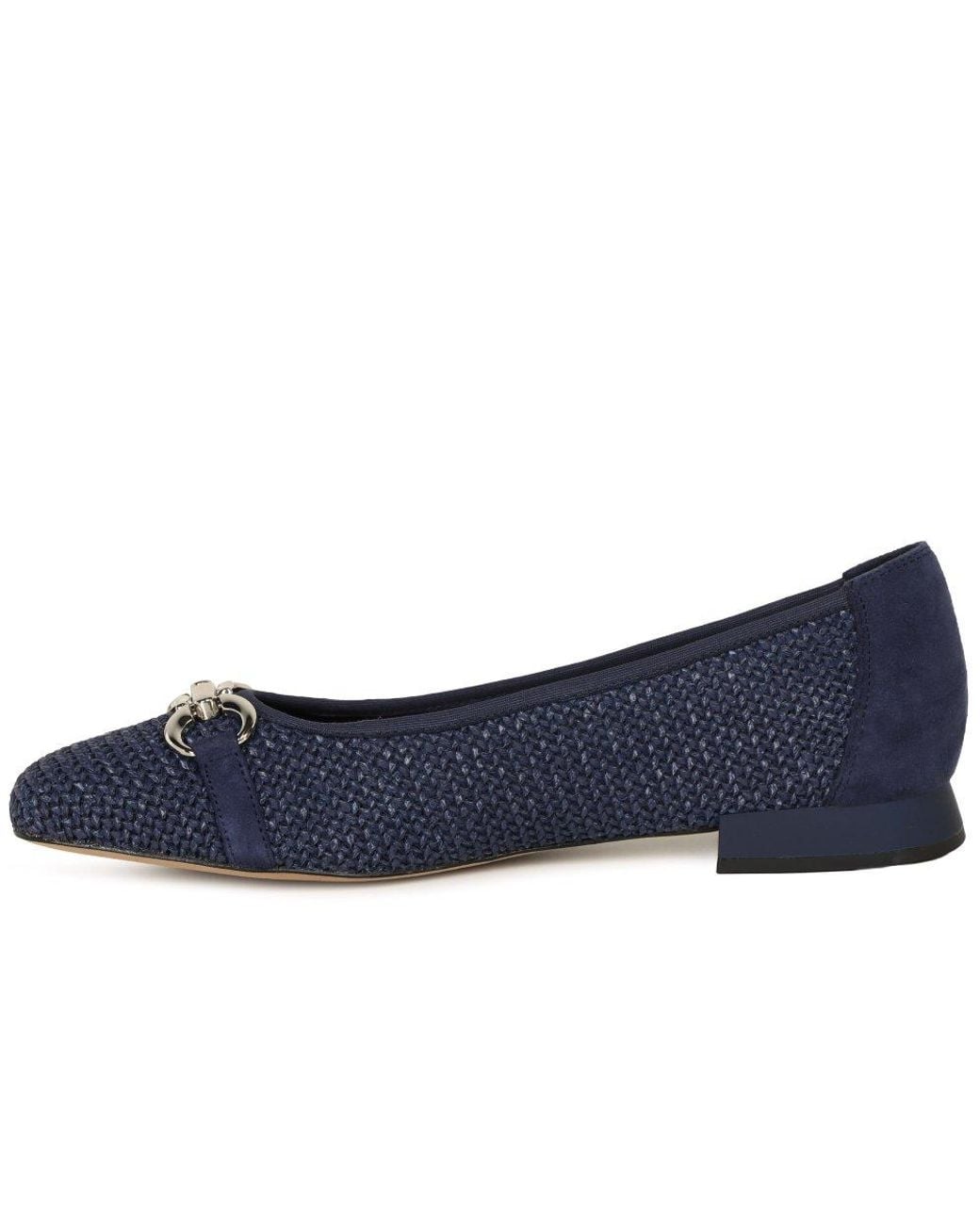 Caprice Blue Tour Ballet Pumps