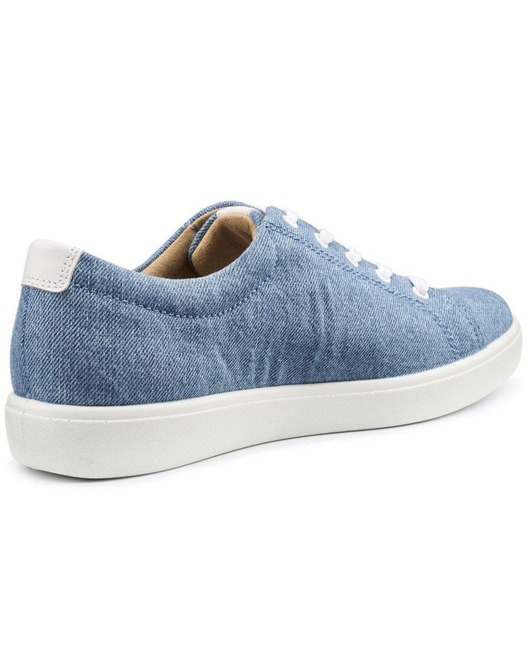 Hotter Blue Molly Canvas Shoes