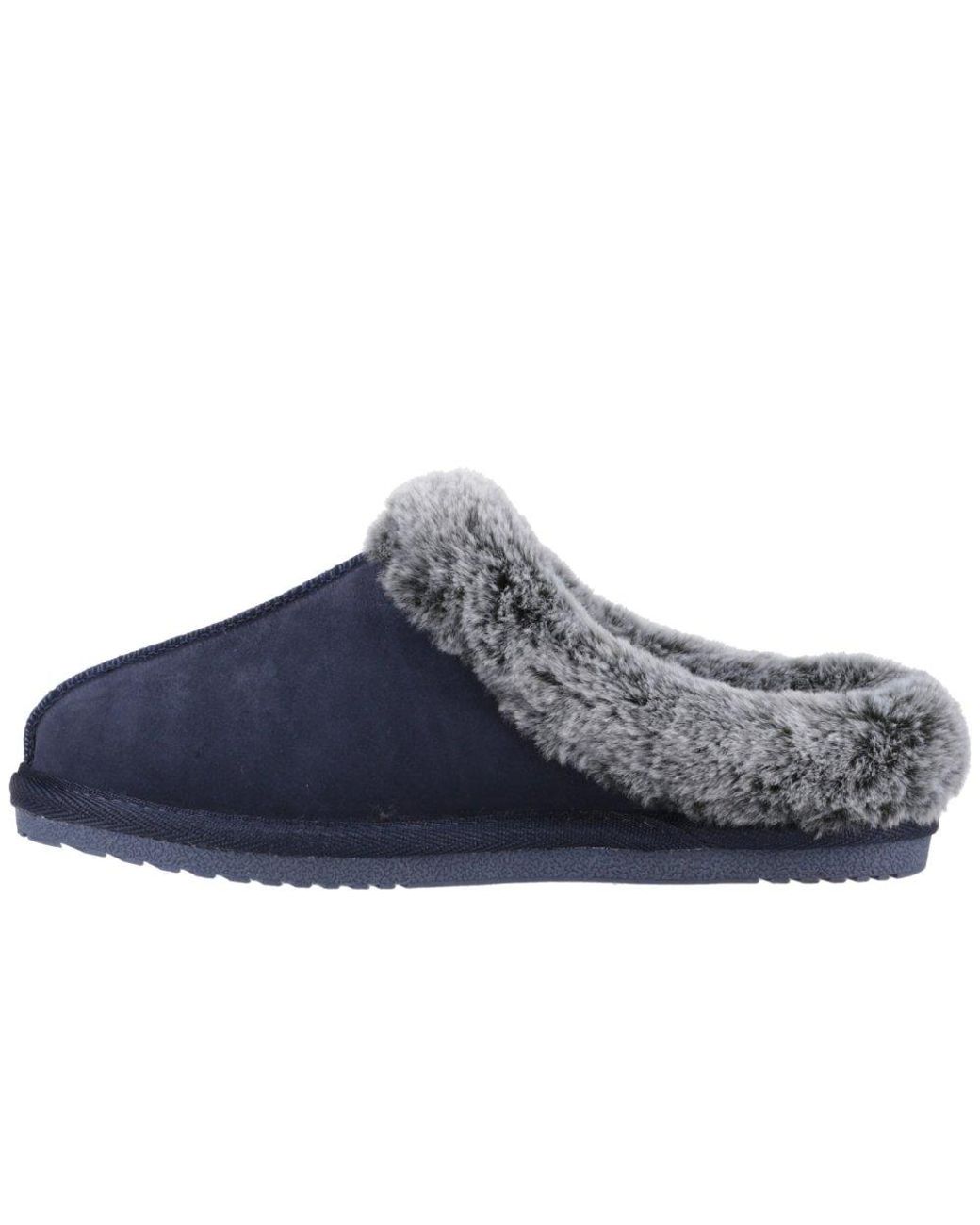Hush Puppies Blue Amara Slippers