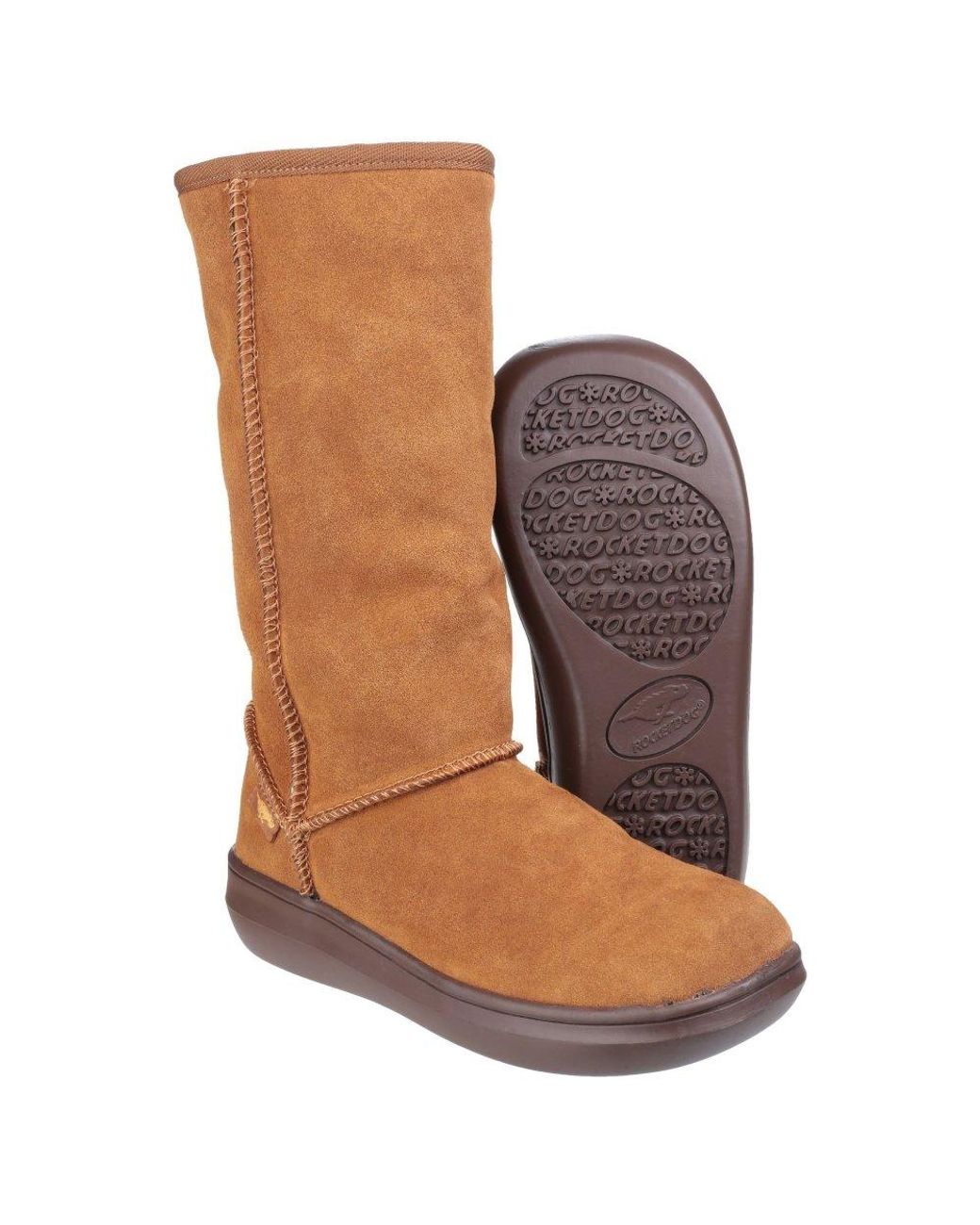 Rocket Dog Brown Sugar Daddy Calf Boots