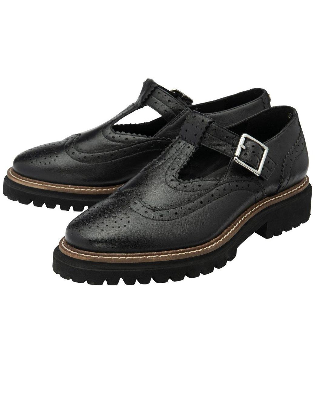 Ravel Black Murton Brogues