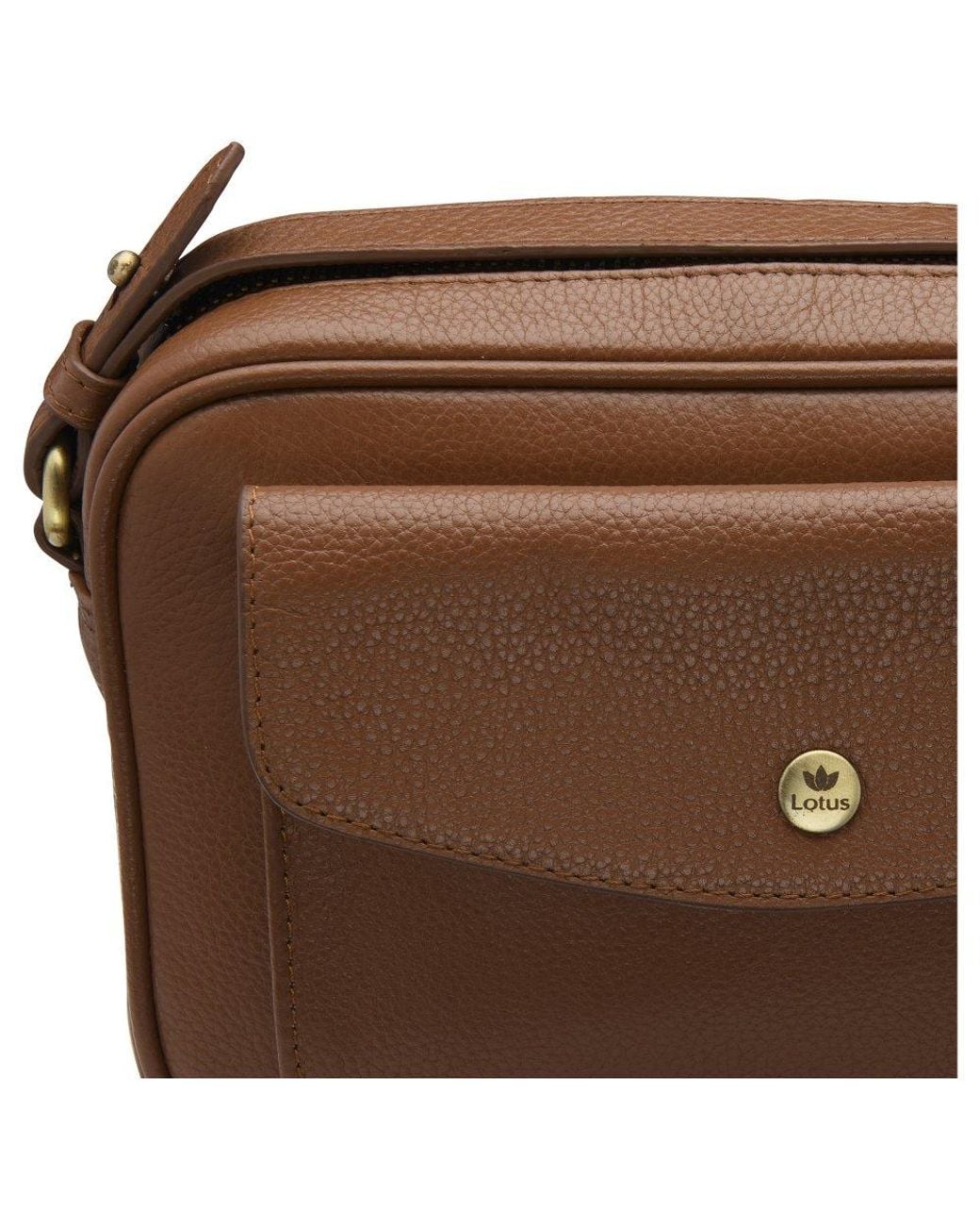 Lotus Brown Vardy Cross Body Bag