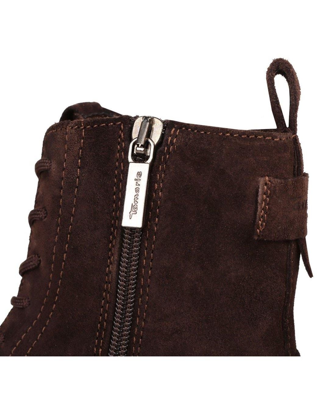 Tamaris Brown Soul Ankle Boots