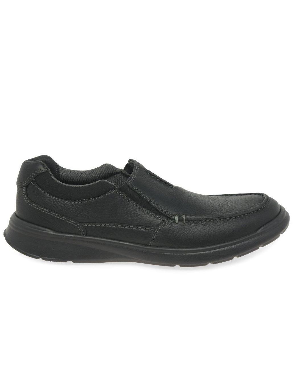 Clarks Black Cotrell Free Shoes for men