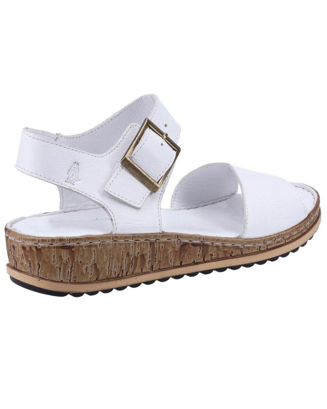 Hush Puppies White Ellie Sandals