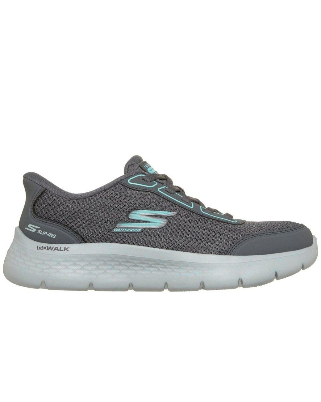 Skechers Gray Go Walk Flex Mabel Trainers