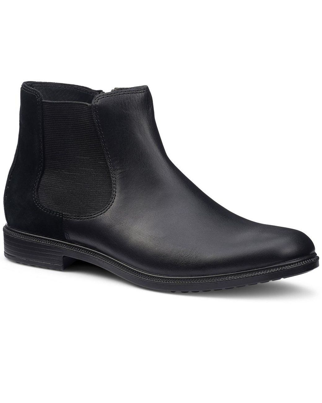 Hotter Black Tenby Wide Fit Chelsea Boots
