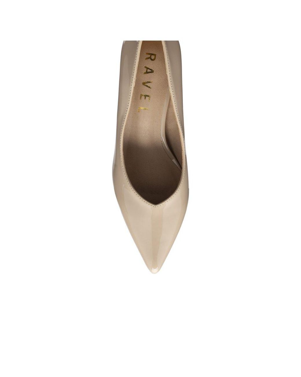 Ravel White Darley Court Shoes