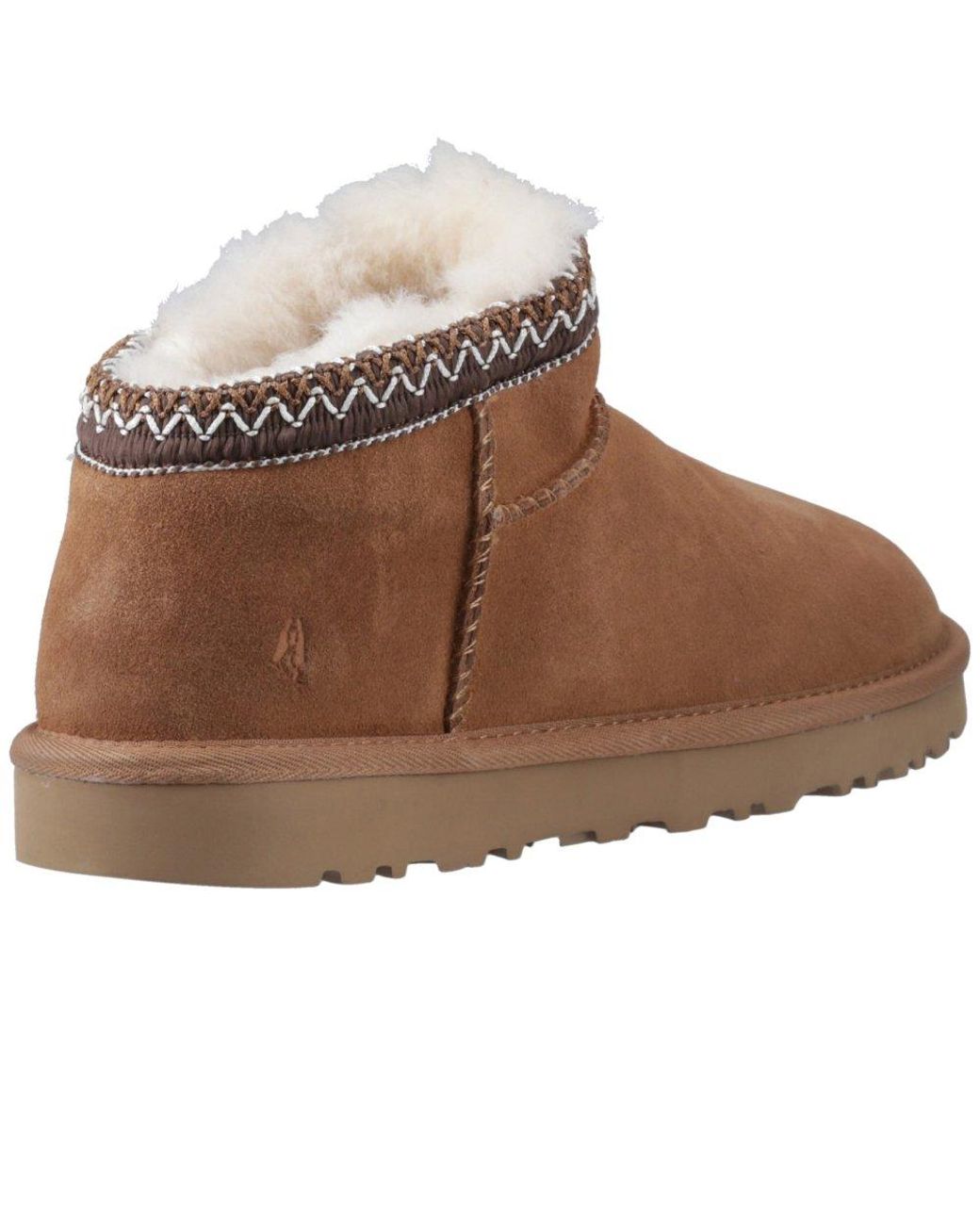 Hush Puppies Brown Sloane Bootie Slippers
