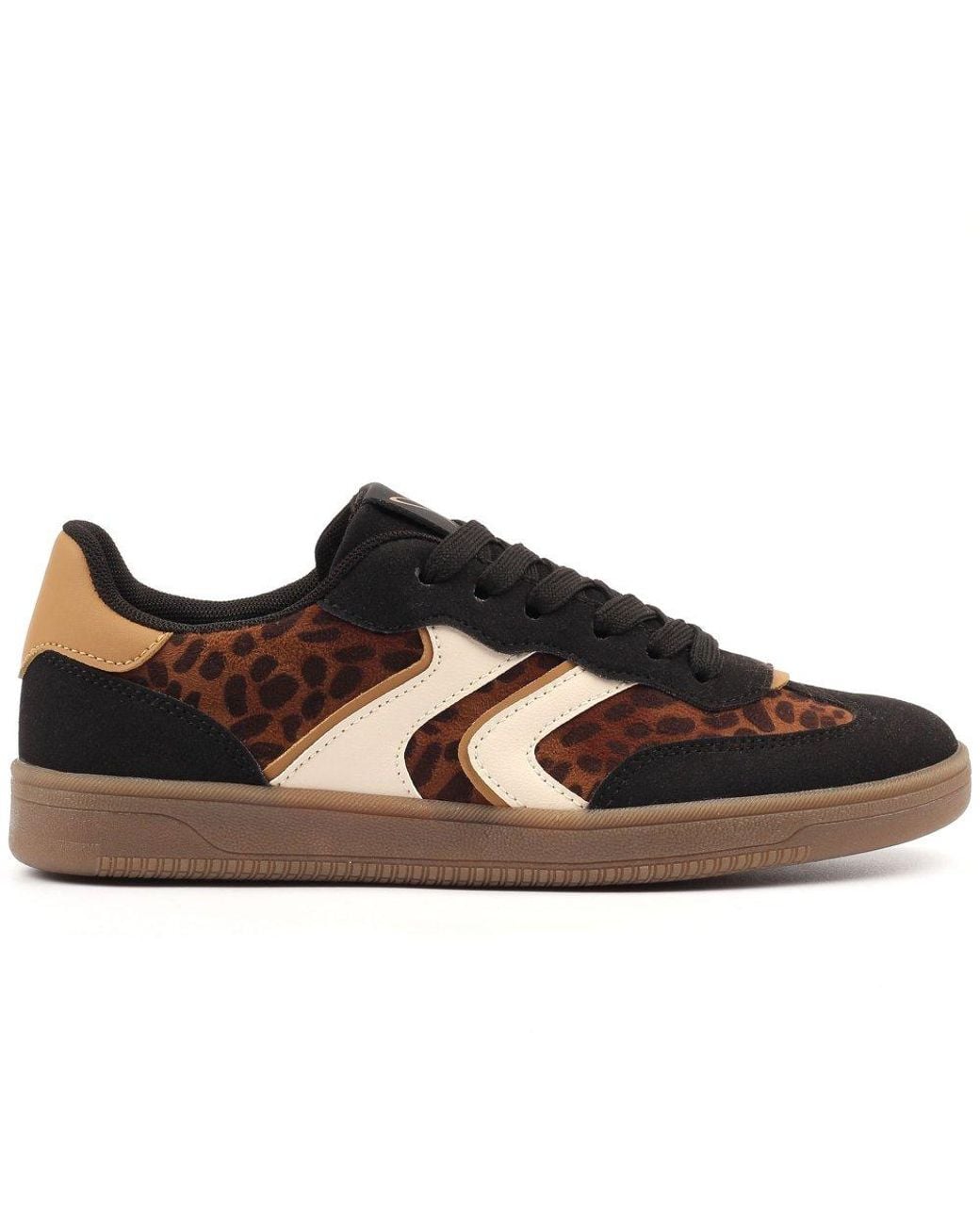 Lunar Brown Jersey Trainers