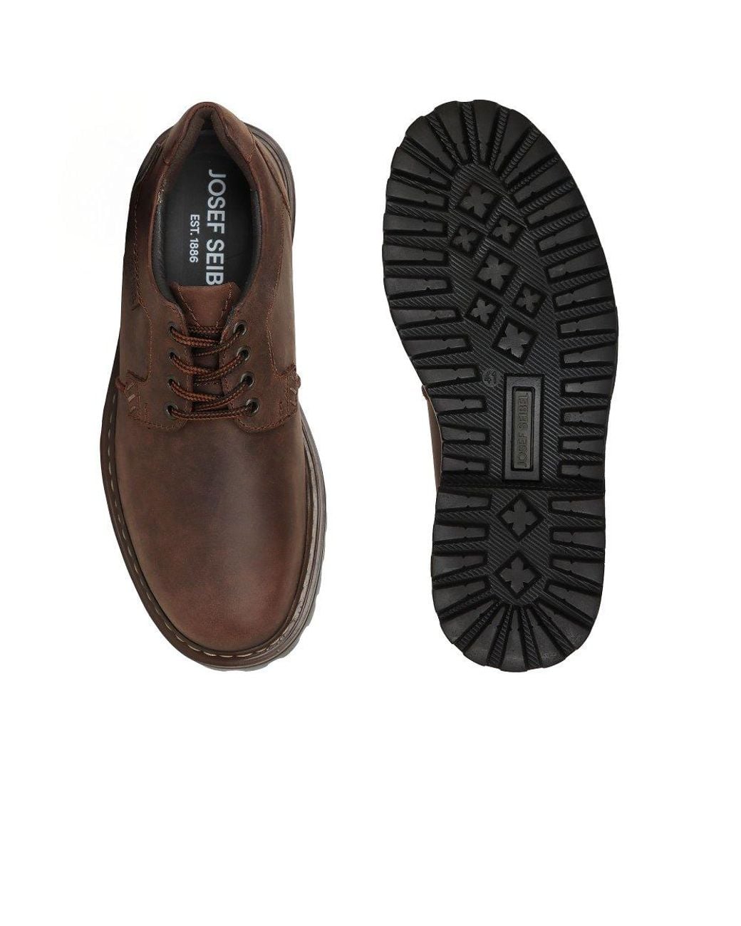 Josef Seibel Brown Chance 68 Waterproof Shoes for men