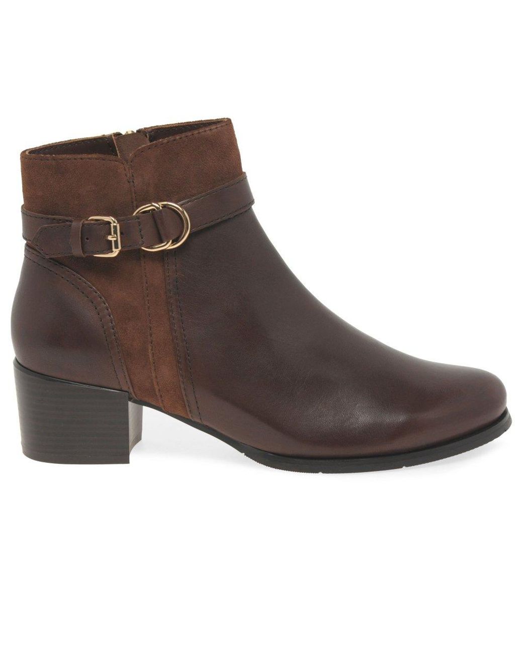 Regarde Le Ciel Brown Jolene 23 Ankle Boots