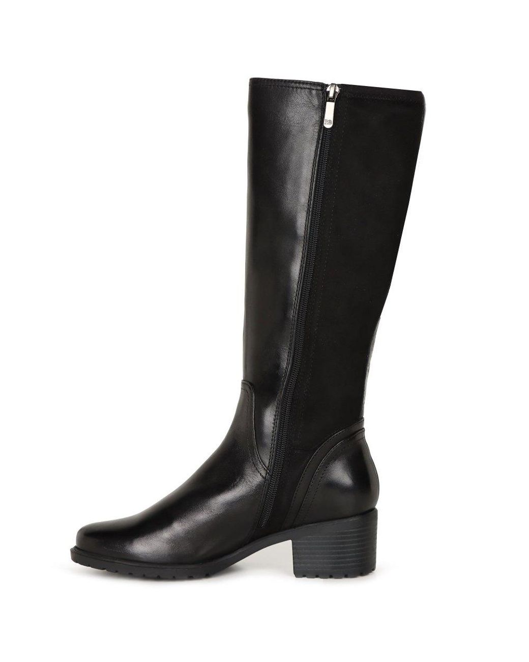 Regarde Le Ciel Black Zoya 20 (M) Knee High Boots Lea/Stretch