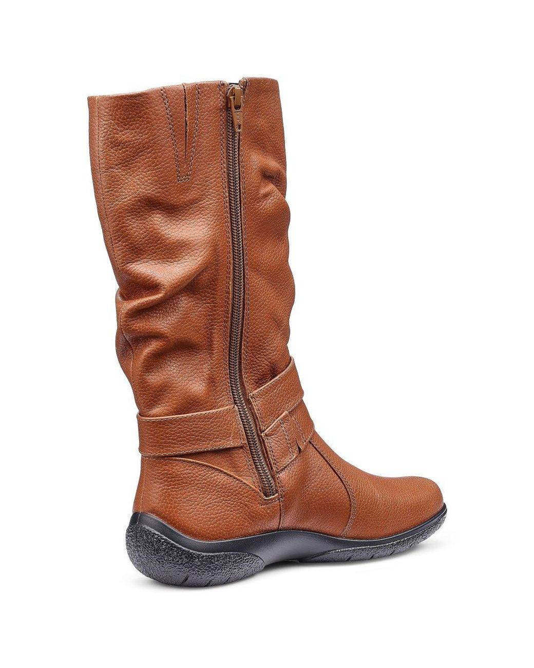 Hotter Brown Ballinderry Extra Wide Boots