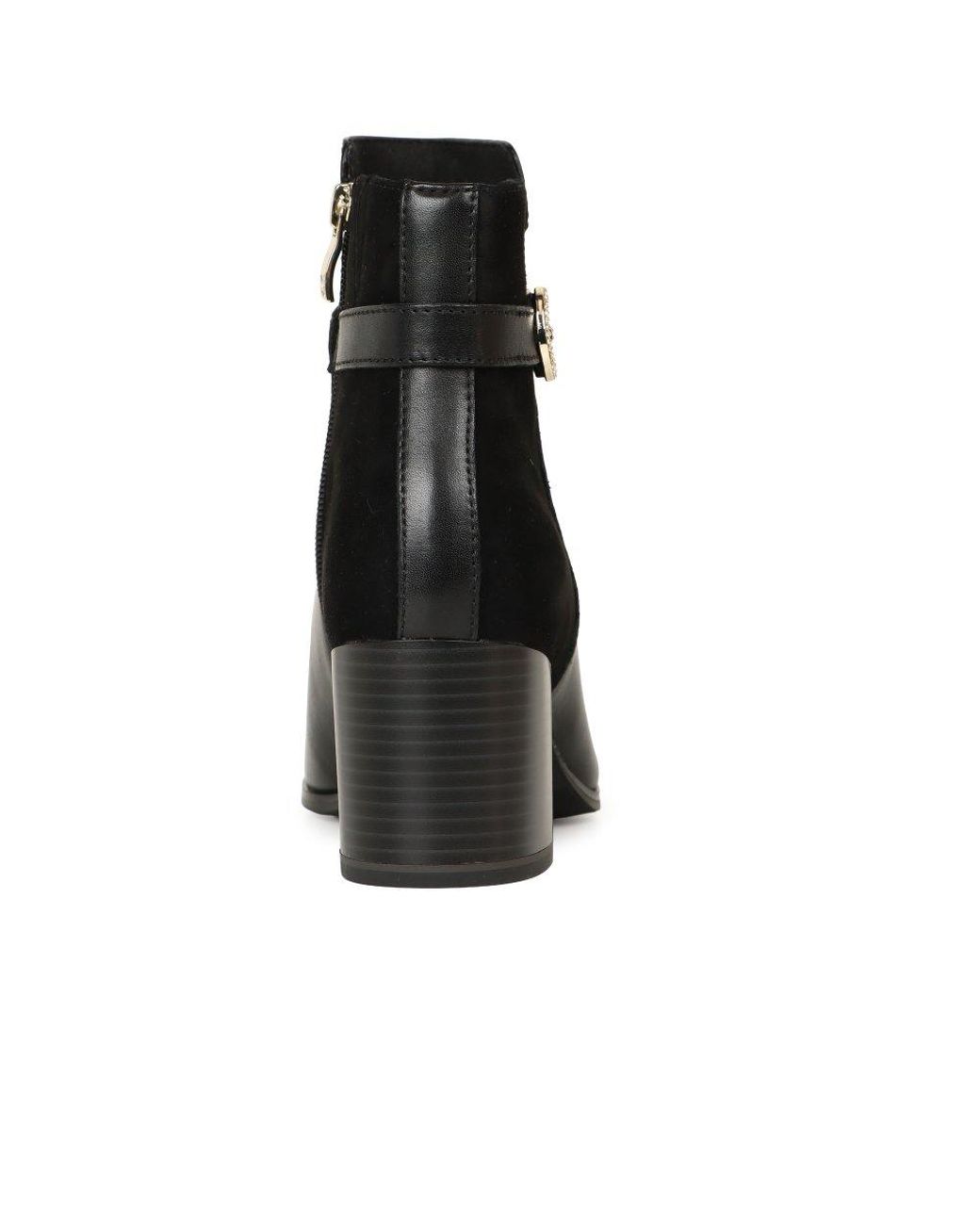 Caprice Black Faith Ankle Boots